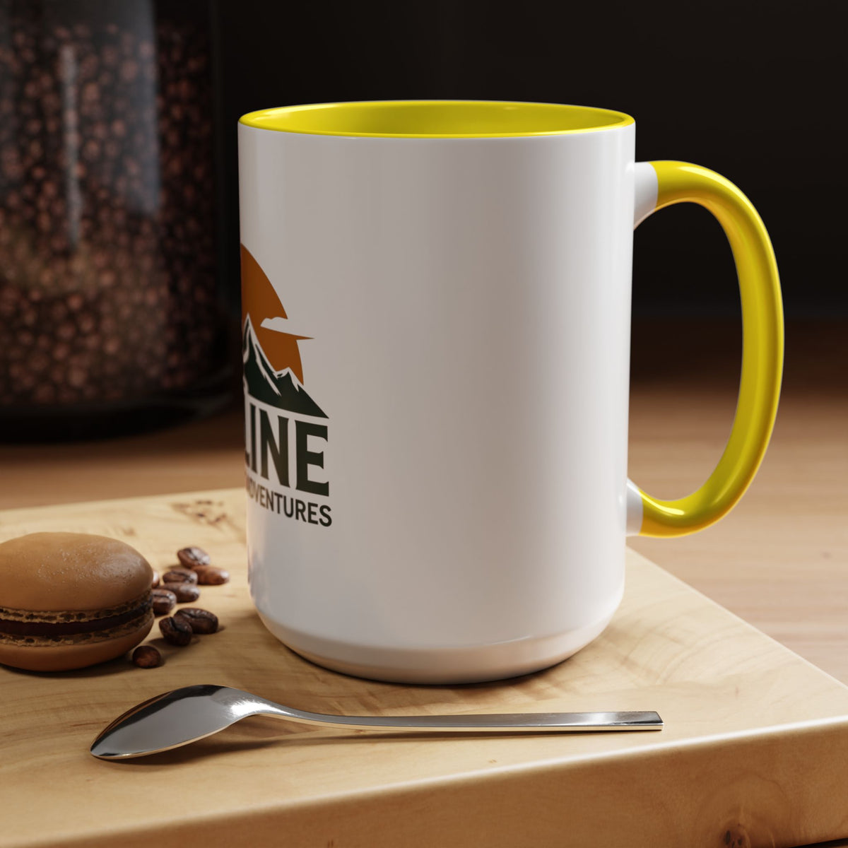 Hyline Overland Adventures Accent Coffee Mug – Adventure Starts with Coffee (11, & 15oz available)
