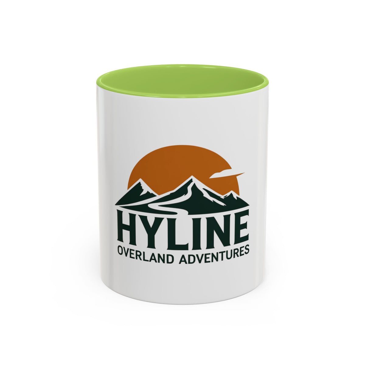 Hyline Overland Adventures Accent Coffee Mug – Adventure Starts with Coffee (11, & 15oz available)