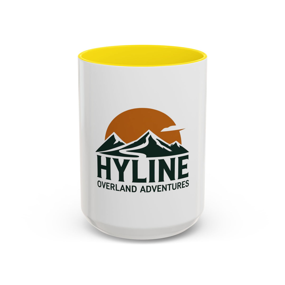Hyline Overland Adventures Accent Coffee Mug – Adventure Starts with Coffee (11, & 15oz available)