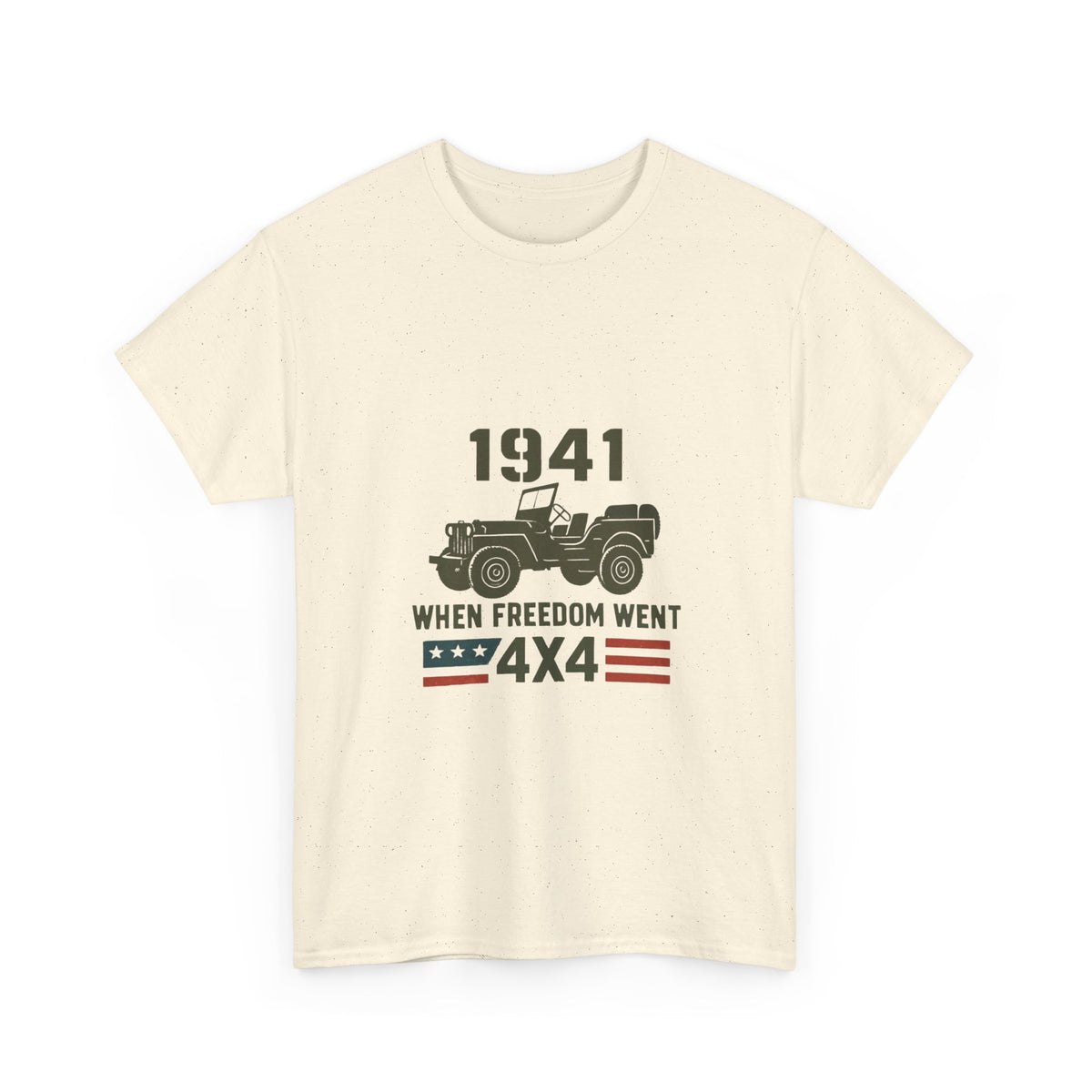 1941 Jeep 'When Freedom Went 4x4' T-Shirt